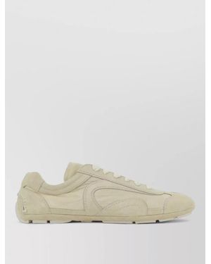 Prada Suede Renylon Montecarlo Reedition 2005 Trainers - Natural