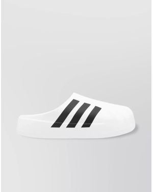 adidas Striped Back Textured Sole Trainers - White