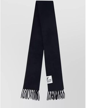Marni Alpaca-Blend Fringed Scarf - Blue