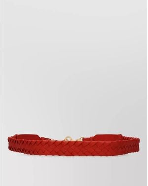 Bottega Veneta Leather Belt Bag - Red