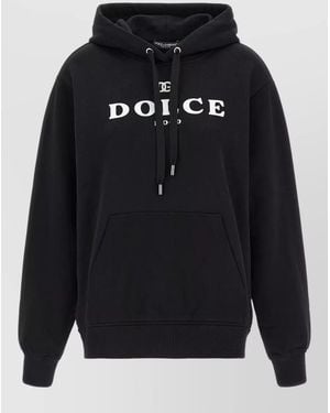 Dolce & Gabbana Dolce Mood Logo Hoodie - Blue