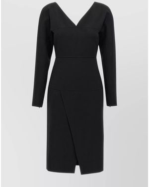 Fendi Midi Dress - Black