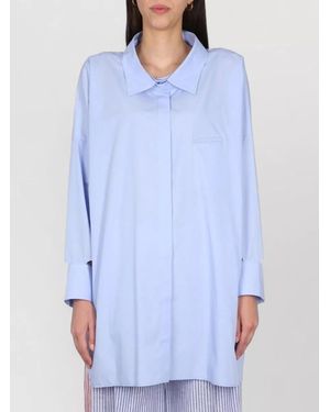 Jejia Antoine Shirt Chest Pocket Collared Neck - Blue