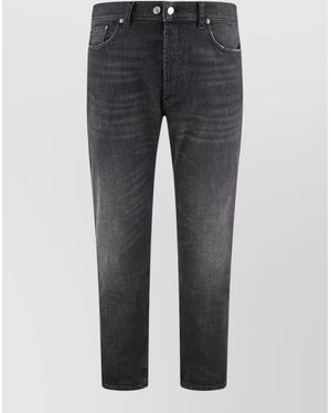 Department 5 Denim Relaxed-Fit Jeans - Grey