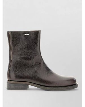 Our Legacy Leather Ankle Boots - Black