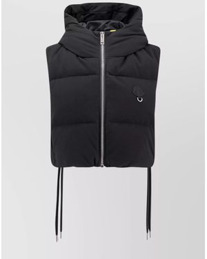 Moncler Waistcoats - Black
