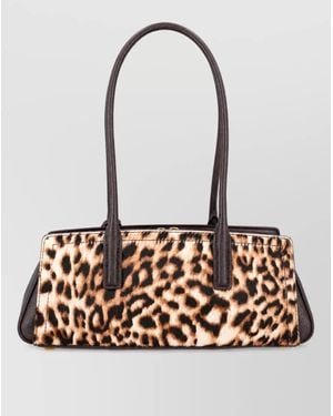 Michael Kors Small Leather Clutch Bag - White