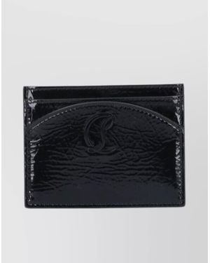 Christian Louboutin Compact Glossy Purses & Cardholders - Black
