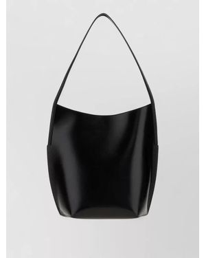Jil Sander Leather Tote Bag - Black
