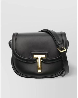 Tom Ford Shoulder Bag With Adjustable Strap And Hardware - Black