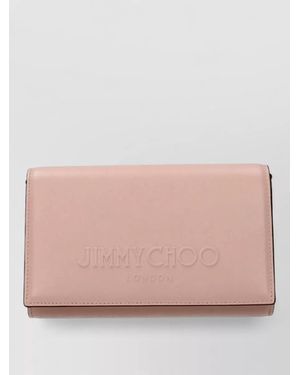 Jimmy Choo Candy Leather Cross-Body Bag - Pink