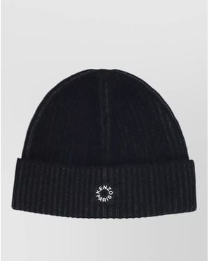 KENZO Ribbed Beanie - Blue