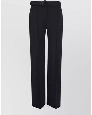 Ermanno Scervino Wide-Leg Tailored Trousers - Blue