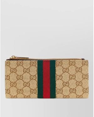 Gucci Na Fabric Clutch Bag - Natural