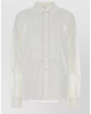 GIMAGUAS Oversized Cotton Shirt - White