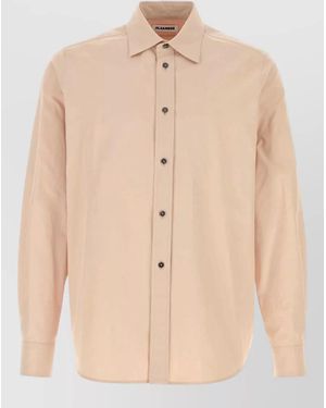 Jil Sander Cotton Shirt - Natural