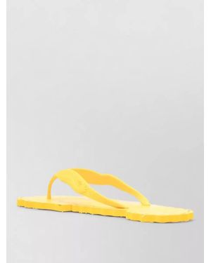 Zimmermann Thong Strap Sandals Open Toe Design - Yellow