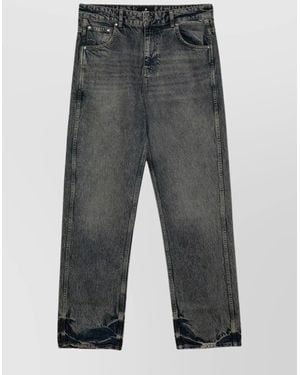 Represent Denim Jeans Washed Effect - Gray