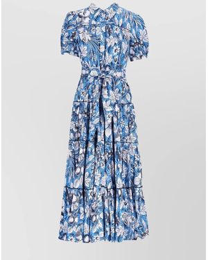 Diane von Furstenberg Midi Dress - Blue