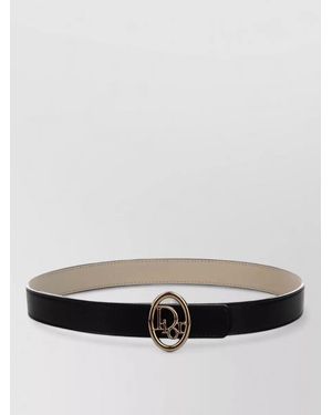 Dior Belt Adjustable Length Slim Buckle Shape - Gray