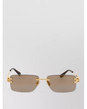 Bottega Veneta Metal Sunglasses - Natural