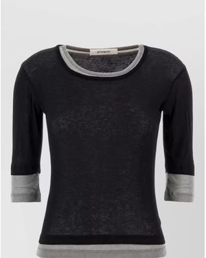GIMAGUAS Cotton T-Shirt - Black