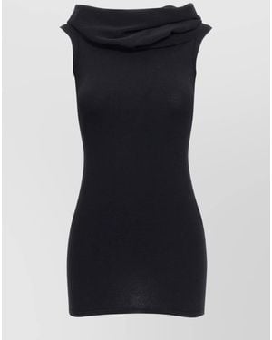 Wardrobe NYC Off-Shoulder Mini Dress - Black