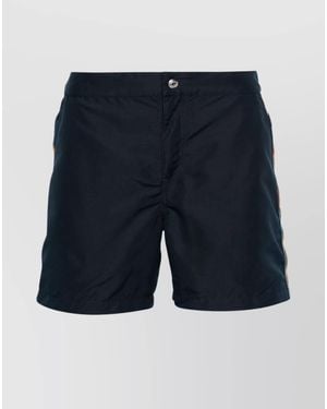 Paul Smith Swim Shorts Striped Stripes - Blue