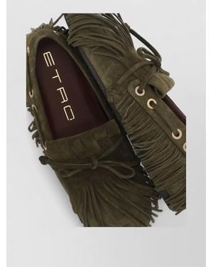 Etro Suede Moccasins - Multicolour