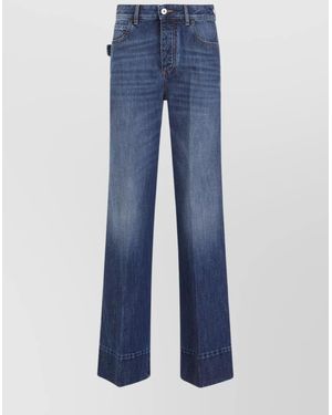 Bottega Veneta Wide-Leg Jeans - Blue