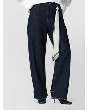 DARKPARK Cotton Wide-Leg Jeans - Blue