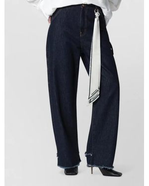 DARKPARK Denim Wide-Leg Trousers - Blue