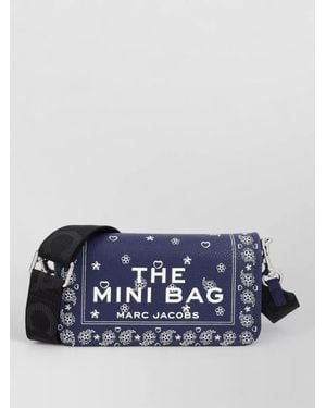 Marc Jacobs Mini Leather Crossbody Bag - Blue