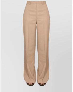 RED Valentino Wide-Leg Pants - Natural