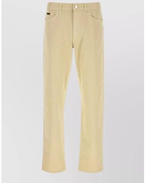 Moncler Straight-Leg Jeans - Natural