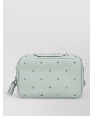 Anya Hindmarch Chubby Leather Clutch - Green