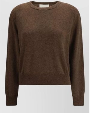 Lisa Yang Cashmere Fine-Knit Sweater - Brown
