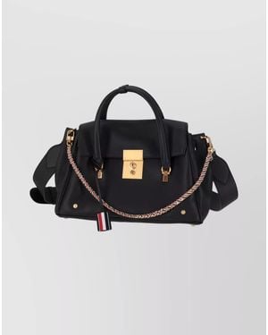 Thom Browne Leather Shoulder Bag - Multicolour
