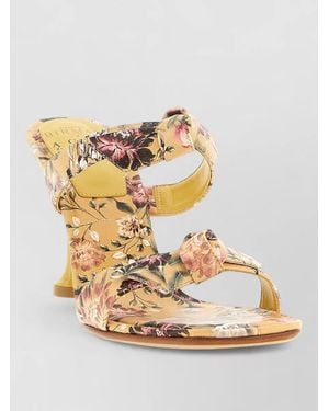 Alexandre Birman Leather Clarita Sandals - Metallic