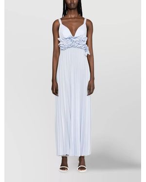 P.A.R.O.S.H. Maxi Dress - White