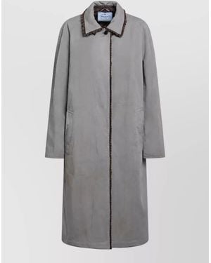 Prada Fitted Jacket - Gray