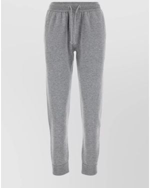 Bottega Veneta Cashmere Track Pants - Gray