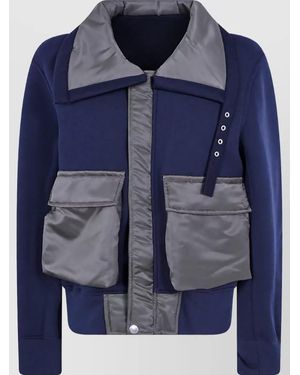 Sacai Blouson Jacket - Blue