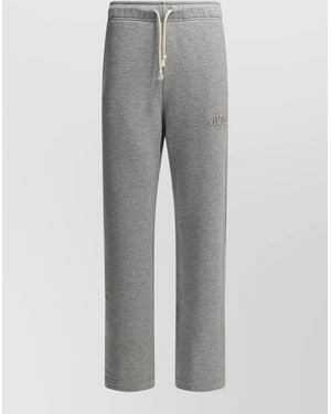 Autry Logo Sports Trousers Side Pockets Design - Grey