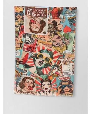 Faliero Sarti Printed Stole - Gray