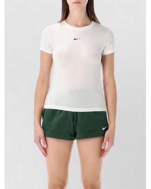 Nike Cropped Fitted Short-Sleeve T-Shirt - Green