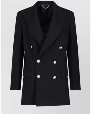 Victoria Beckham Double-Breasted Blazer - Black
