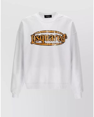 DSquared² Logo Sweatshirt - White
