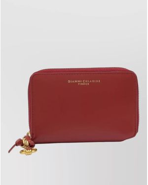 Gianni Chiarini Leather Purse - Red