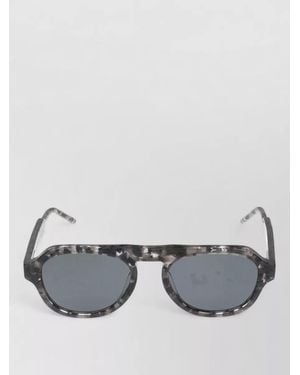 Thom Browne Sunglasses Tortoiseshell Frame Dark Lenses - Gray